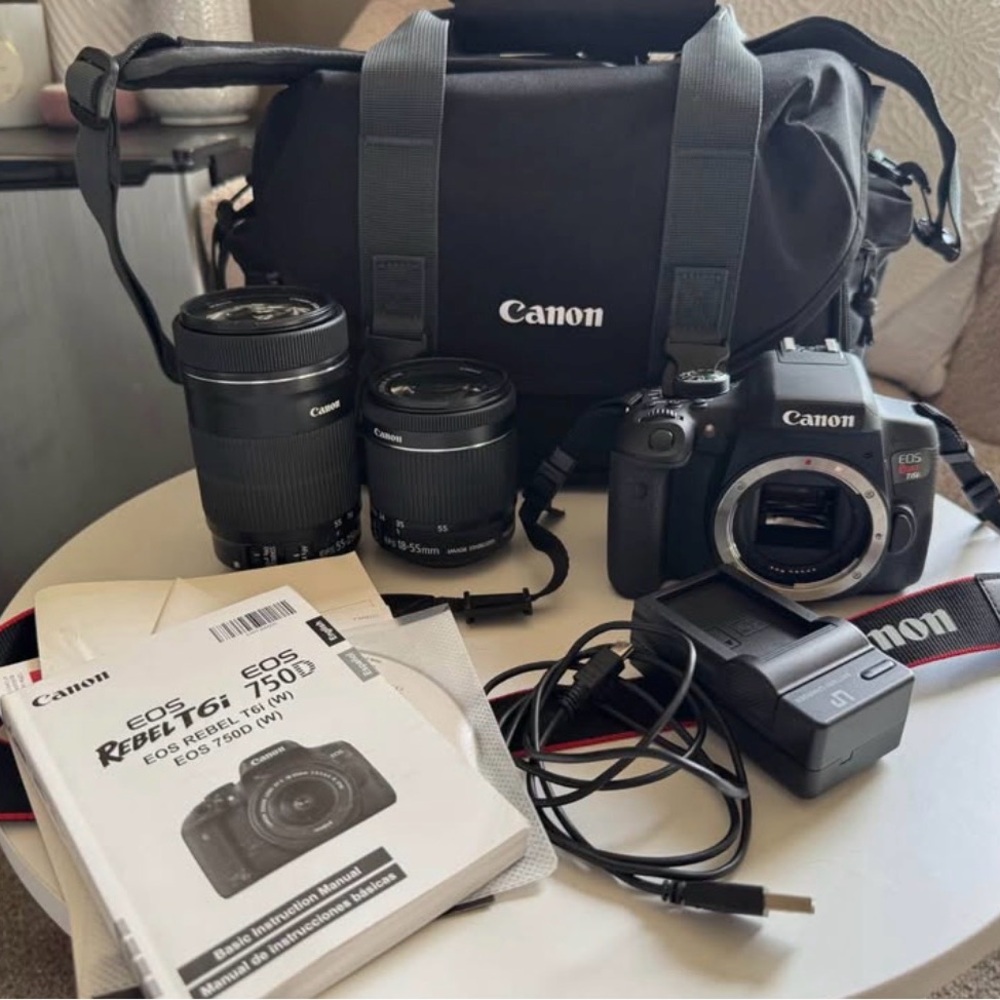 Canon EOS Rebel T6i Camera